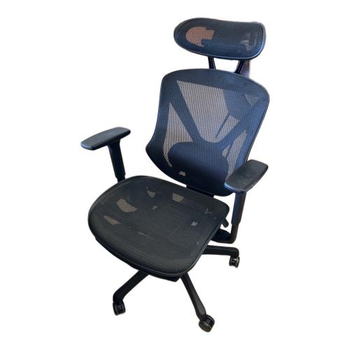 ニトリ 1人掛けデスクチェア ブラック FORIST