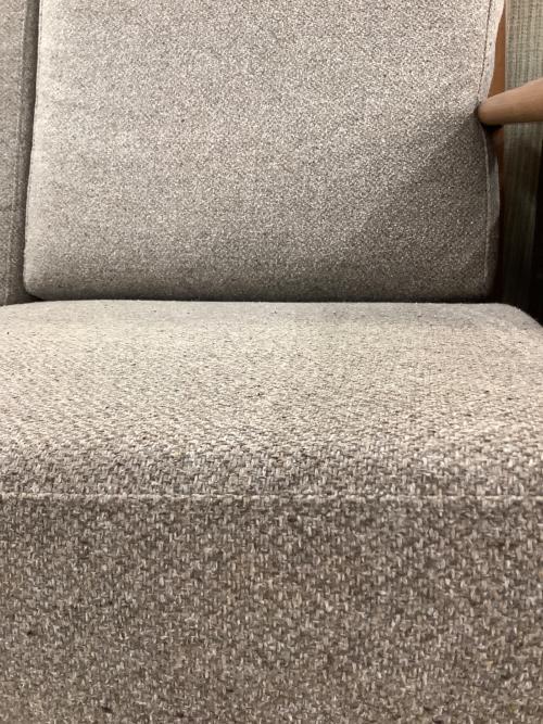 UNICO (ウニコ) 2人掛けソファー ブラウン×グレー VISKA