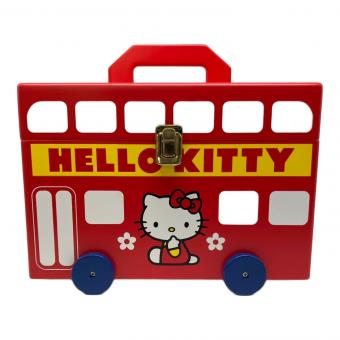 HELLO KITTY (ハローキティ) ロンドンバス形木製多目的ボックス サンリオグッズ