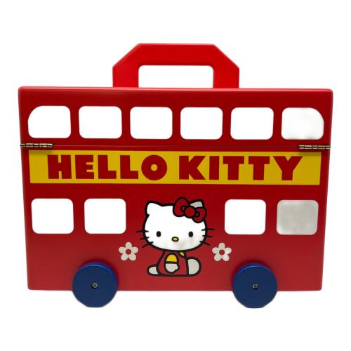 HELLO KITTY (ハローキティ) ロンドンバス形木製多目的ボックス サンリオグッズ