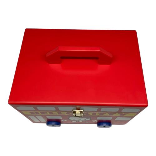 HELLO KITTY (ハローキティ) ロンドンバス形木製多目的ボックス サンリオグッズ