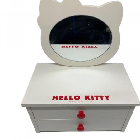 ハローキティ　ミニドレッサー　新品　未使用　ポイントカード景品　非売品　元箱あり Sanrio (サンリオ) ハローキティ 手鏡 ミニドレッサー ホワイト