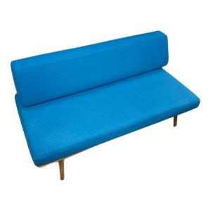 飛騨 (ヒダ) 2人掛けソファー 85 ブルー×ナチュラル YURURI