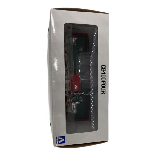 アオシマ Honda CB400FOUR ライトルビーレッド ミニカー