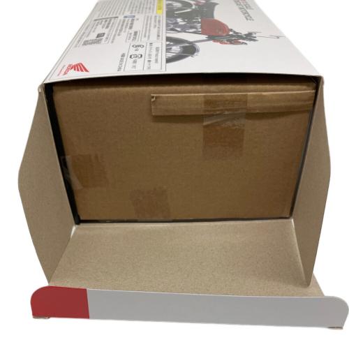 アオシマ Honda CB400FOUR ライトルビーレッド ミニカー