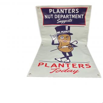 ミスターピーナッツ ビニールバナー フラッグ