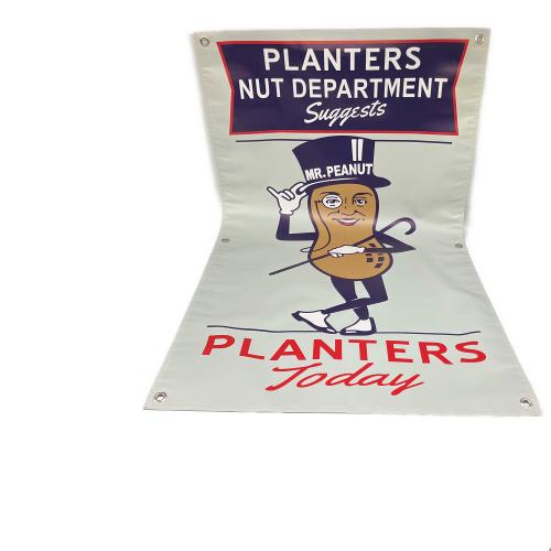 ミスターピーナッツ ビニールバナー フラッグ