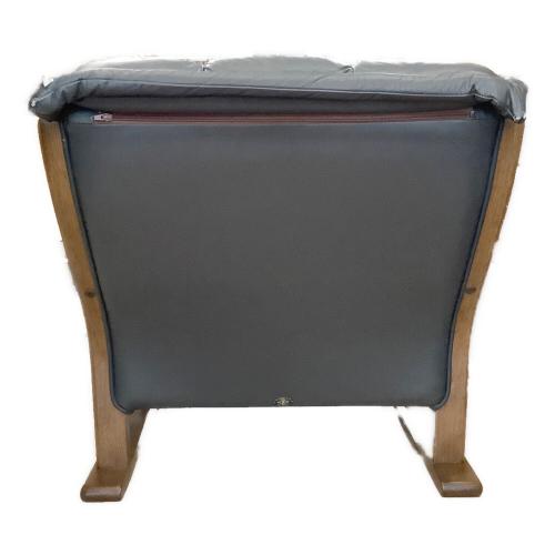 1人掛けソファー 101 ブラック×ブラウン