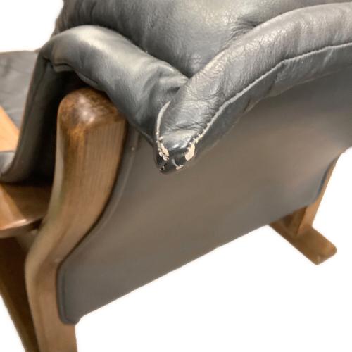 1人掛けソファー 101 ブラック×ブラウン