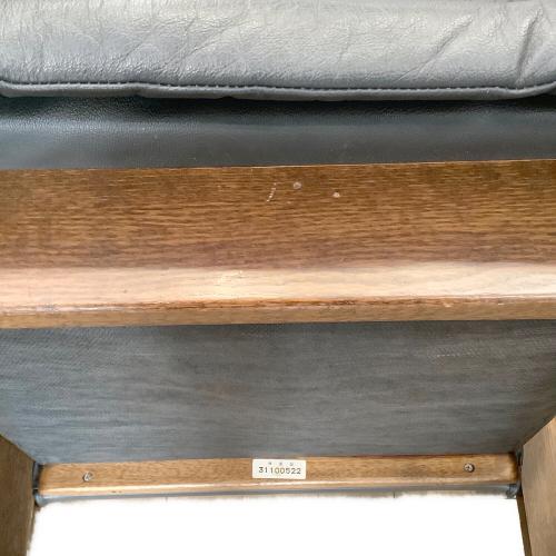 1人掛けソファー 101 ブラック×ブラウン