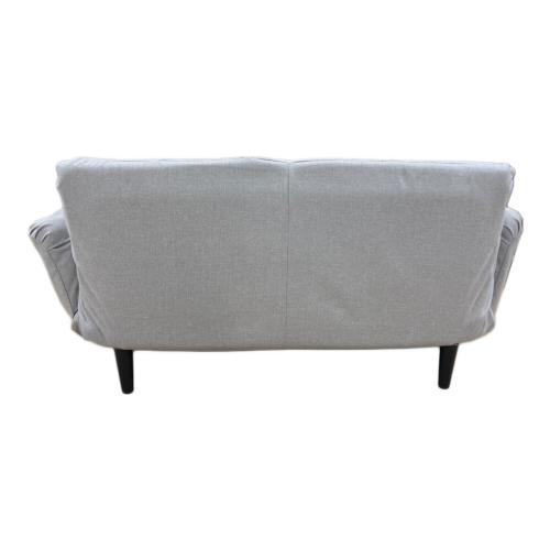 2人掛けリクライニングソファー ライトグレー