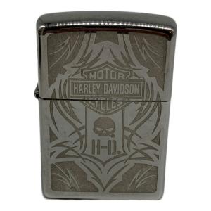 ZIPPO (ジッポ) ZIPPO 2015年製 MOTOR HARLEY DAVIDSON/スカル