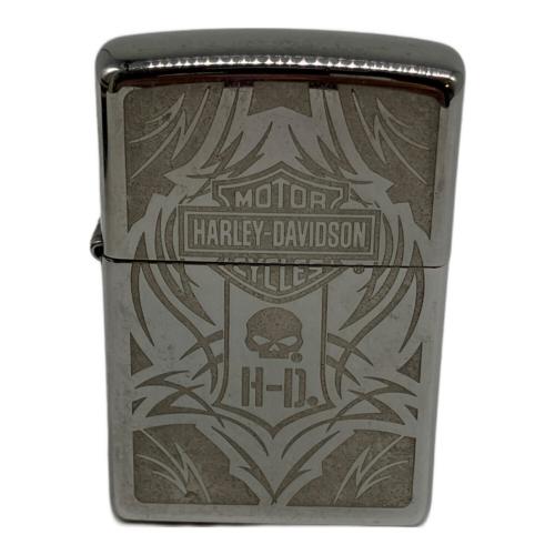 ZIPPO (ジッポ) ZIPPO 2015年製 MOTOR HARLEY DAVIDSON/スカル