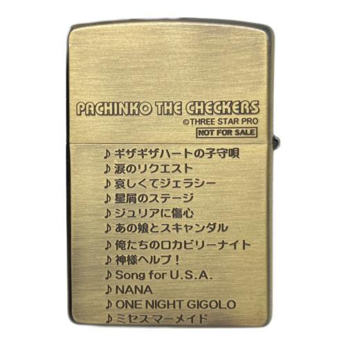 ZIPPO (ジッポ) ZIPPO 2005年製 ぱちんこ チェッカーズ