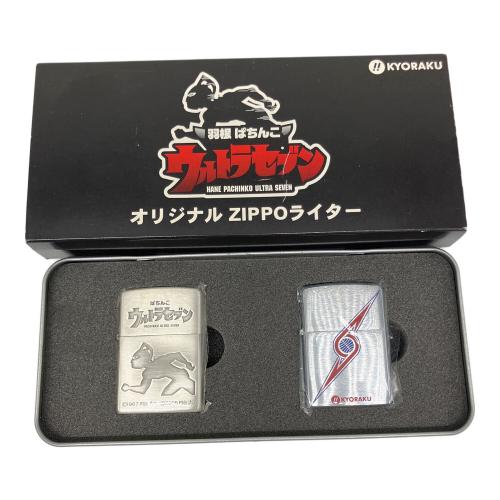 ZIPPO (ジッポ) ZIPPO 2004/2006年製 羽根ぱちんこ ウルトラマンセブン
