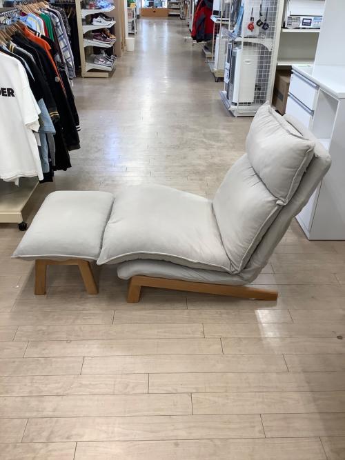 無印良品 (ムジルシリョウヒン) ハイバックリクライニングソファー 248 グレー