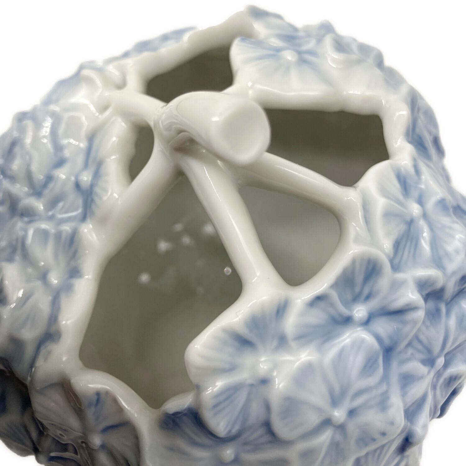 ROYAL COPENHAGEN (ロイヤル・コペンハーゲン) フラワーベース 紫陽花