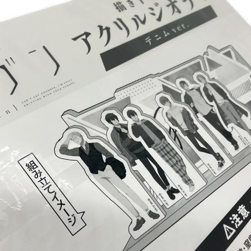 ギヴン 集合 描き下ろしアクリルジオラマ デニムver. アクリルスタンド 映画 ギヴン POP UP SHOP