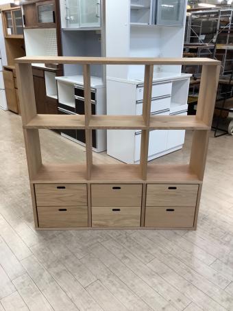 無印良品 (ムジルシリョウヒン) スタッキングシェルフ 161 ナチュラル