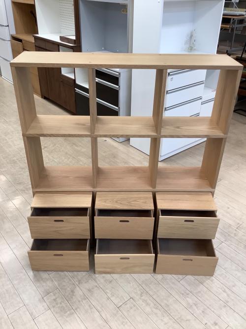 無印良品 (ムジルシリョウヒン) スタッキングシェルフ 161 ナチュラル