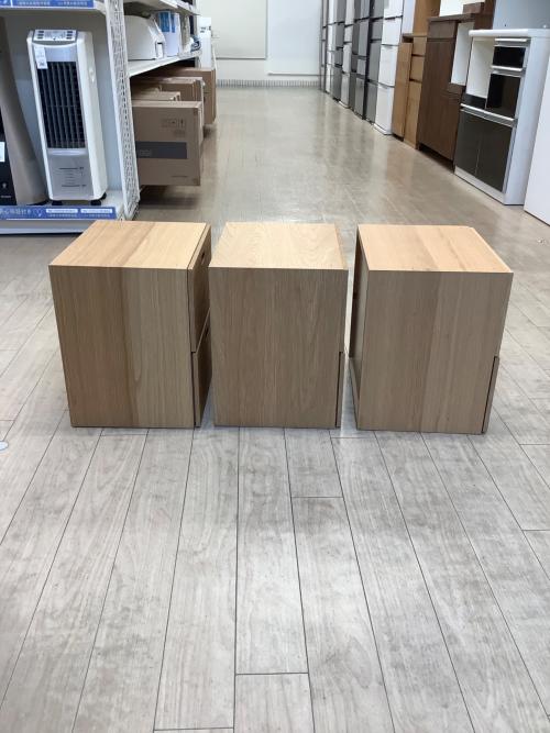 無印良品 (ムジルシリョウヒン) スタッキングシェルフ 161 ナチュラル