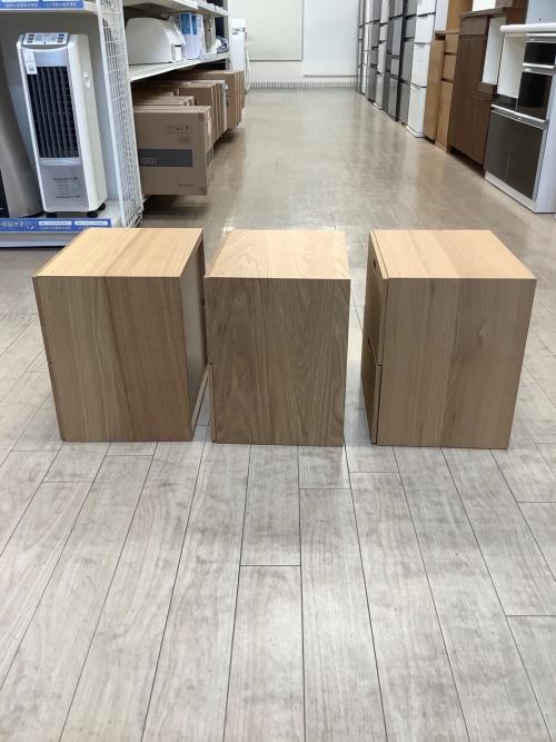 無印良品 (ムジルシリョウヒン) スタッキングシェルフ 161 ナチュラル