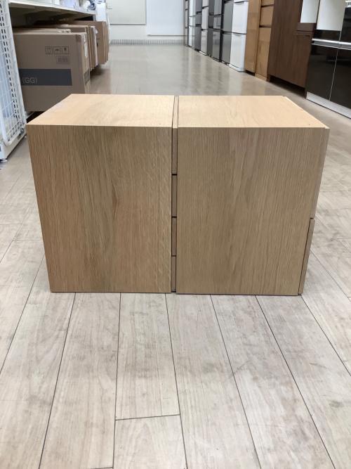 無印良品 (ムジルシリョウヒン) スタッキングシェルフ 引き出し付 269 ナチュラル