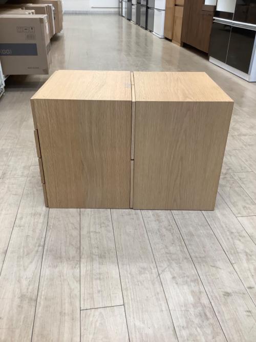 無印良品 (ムジルシリョウヒン) スタッキングシェルフ 引き出し付 269 ナチュラル