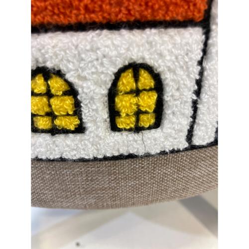 studio clip (スタジオクリップ) さがら刺繍収納スツール ベージュ