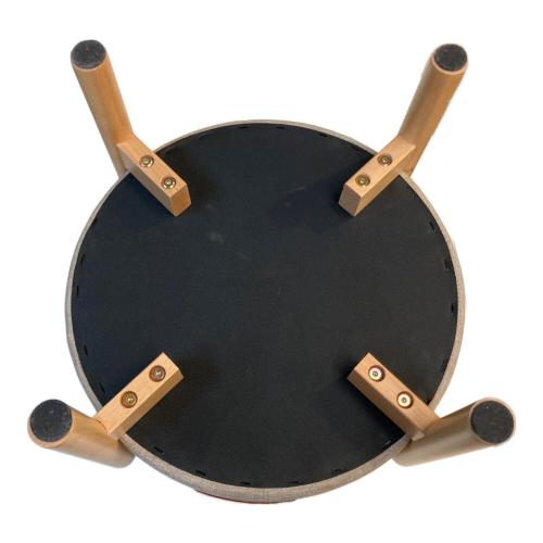 studio clip (スタジオクリップ) さがら刺繍収納スツール ベージュ