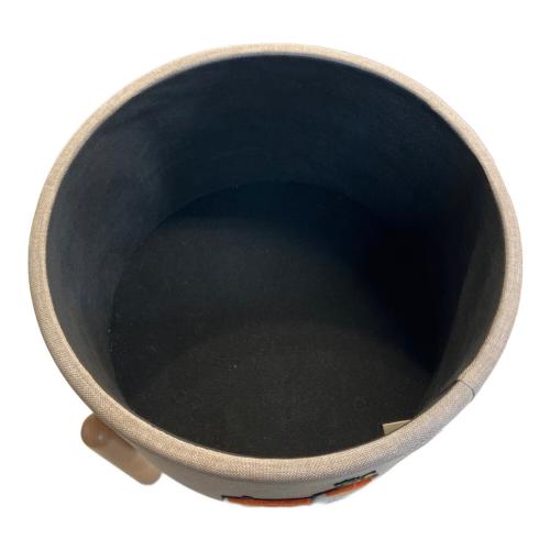 studio clip (スタジオクリップ) さがら刺繍収納スツール ベージュ