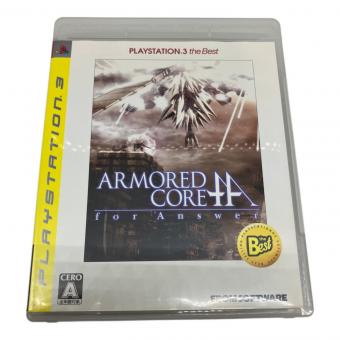 フロム・ソフトウェア ARMORED CORE for Answer[廉価版] Playstation3用ソフト CERO A (全年齢対象)
