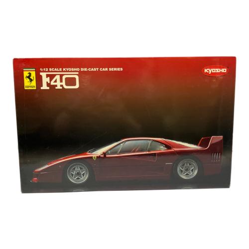 京商 (キョウショウ) フェラーリ F40 モデルカー ダイキャストカー 1/12