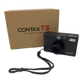 CONTAX (コンタックス) フィルムカメラ T3 前期型 チタンブラック