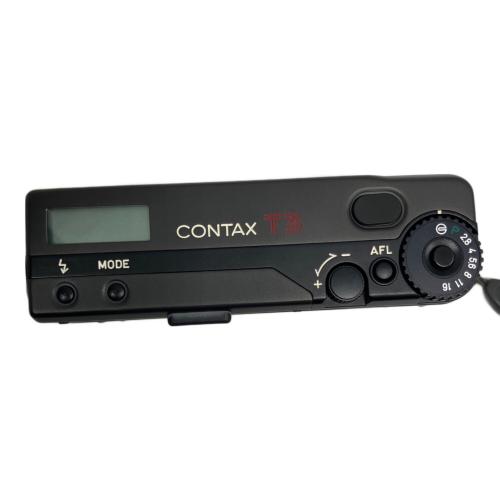 CONTAX (コンタックス) フィルムカメラ T3 前期型 チタンブラック