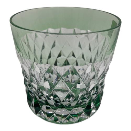 KAGAMI CRYSTAL (カガミクリスタル) 切子グラス グリーン