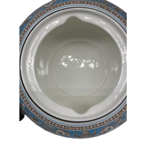 Wedgwood (ウェッジウッド) ティーポット フロレンティーン・ターコイズ