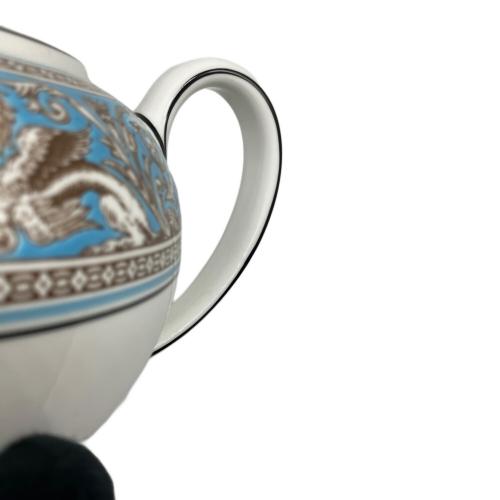 Wedgwood (ウェッジウッド) ティーポット フロレンティーン・ターコイズ