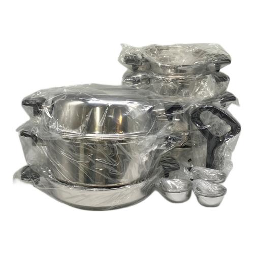 West bend ステンレス鍋セット cook ware