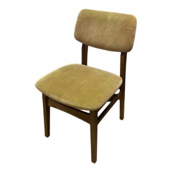 EASY LIFE (イージーライフ) ダイニングチェアー 168 ブラウン×グリーン パッド