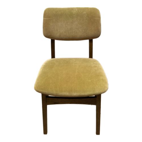 EASY LIFE (イージーライフ) ダイニングチェアー 168 ブラウン×グリーン パッド