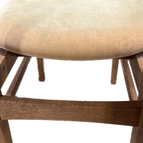 EASY LIFE (イージーライフ) ダイニングチェアー 168 ブラウン×グリーン パッド