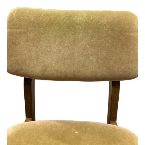 EASY LIFE (イージーライフ) ダイニングチェアー 168 ブラウン×グリーン パッド