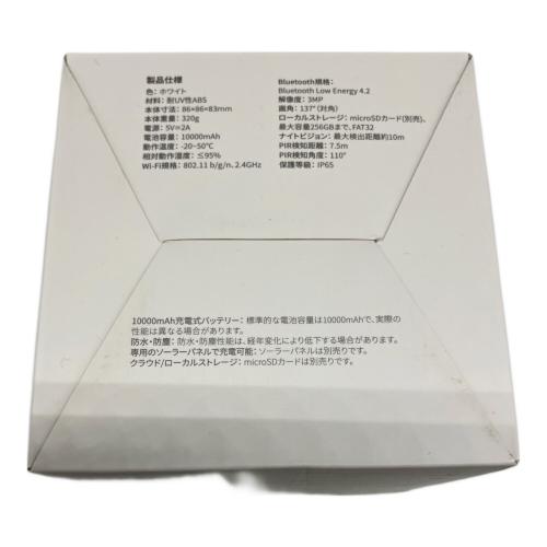 switchbot (SwitchBot) 屋外用防犯カメラ3MP