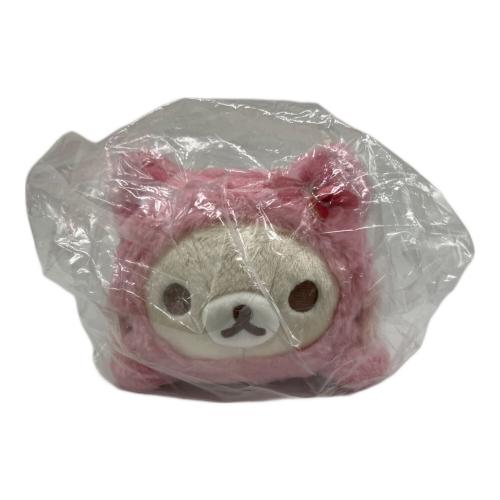 san-x (サンエックス) ぴょこぴょこ抱きぐるみ リラックマグッズ MF21201 コリラックマとストロベリーキャットテーマ