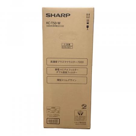 SHARP (シャープ) 加湿空気清浄機 KC-T50-W 2024年発売｜トレファクONLINE