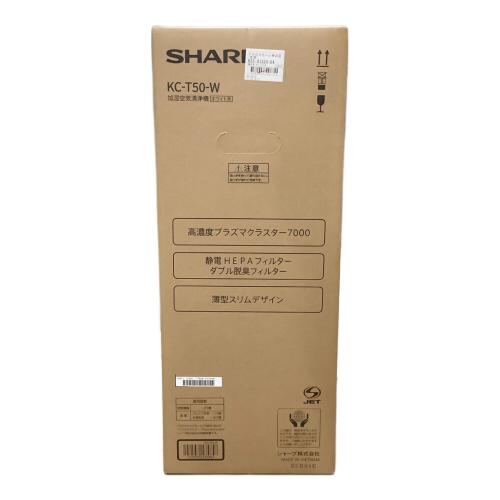 SHARP (シャープ) 加湿空気清浄機 KC-T50-W 2024年発売
