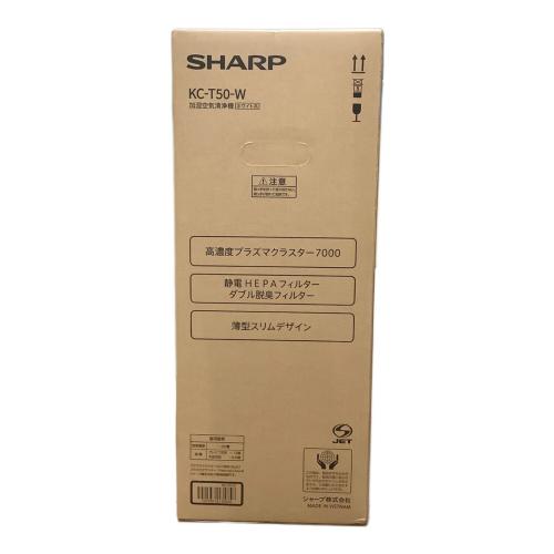 SHARP (シャープ) 加湿空気清浄機 KC-T50-W 2024年発売