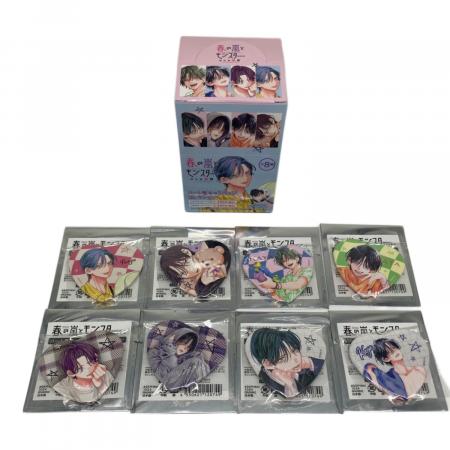 春の嵐とモンスター ハート型キャラバッジコレクション 1BOX