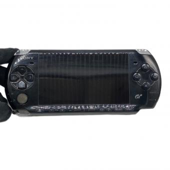 SONY (ソニー) PSP PSP-3000 バッテリー欠品 画面左右上部少しヤケ有 グランツーリスモモデル メタルギアOPS付き